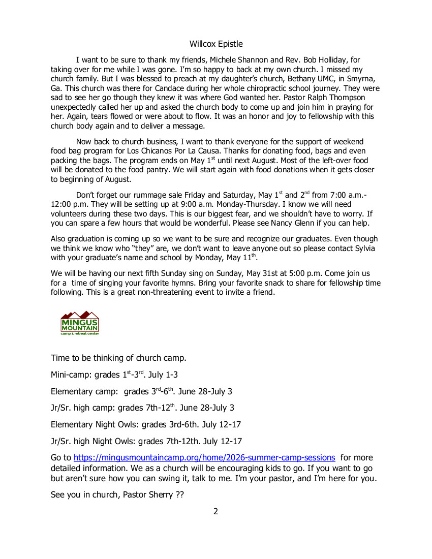 newsletter page 2