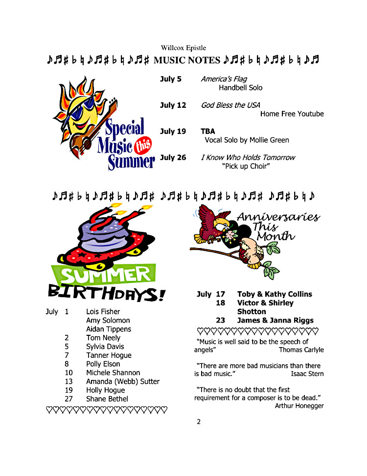 newsletter page 2