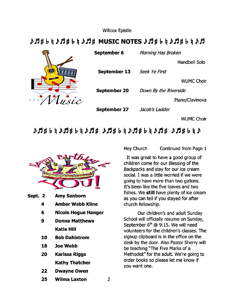 newsletter page 2
